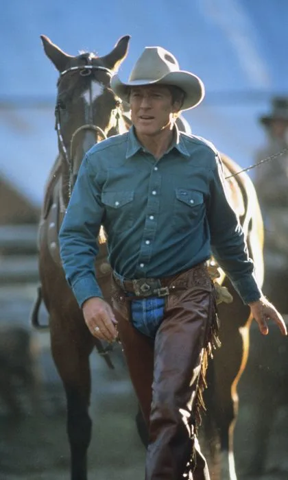 Robert Redford says he fell in love with horses instantly when he got on one at age 6