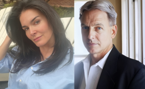 Are Angie Harmon and Mark Harmon relatives?