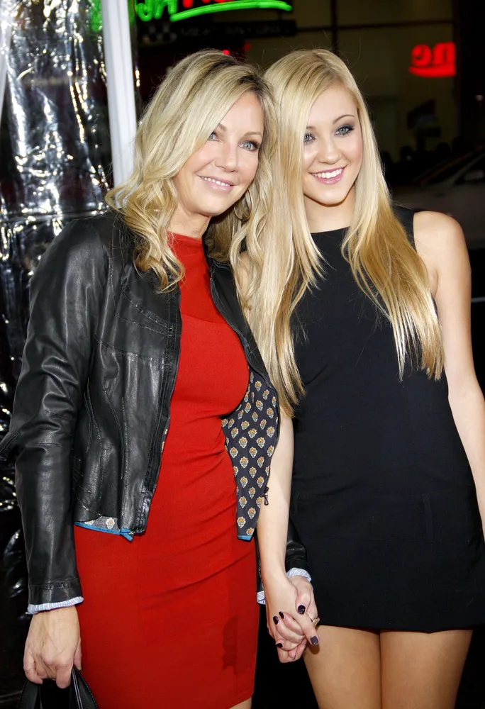 Heather Locklear and Ava Sambora at a recent red carpet event.