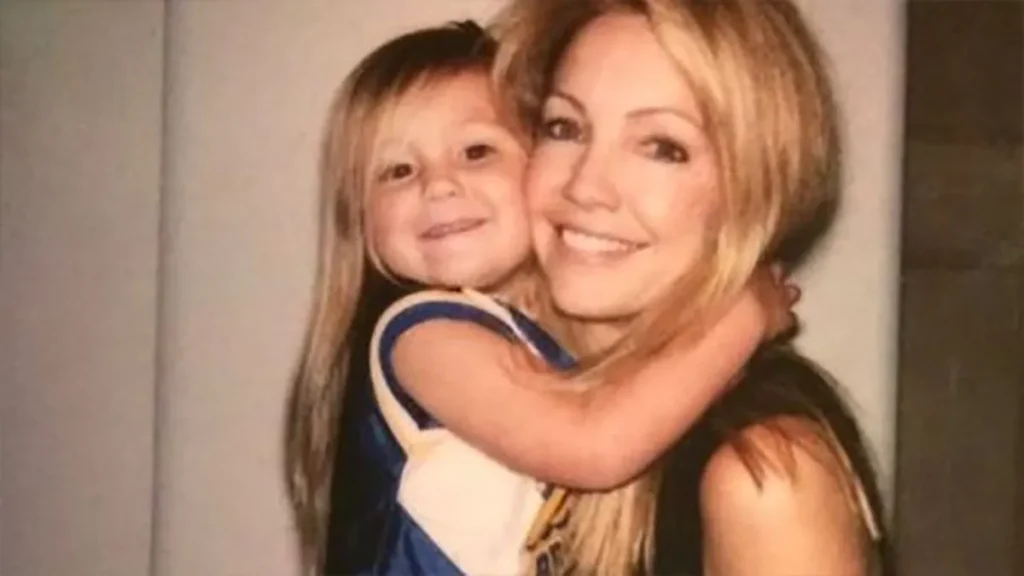 A photo of Heather Locklear and her daughter, Ava Sambora.