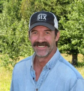 Shaun Johnston, actor who plays Grandpa Jack on CBC Heartland, smiling.