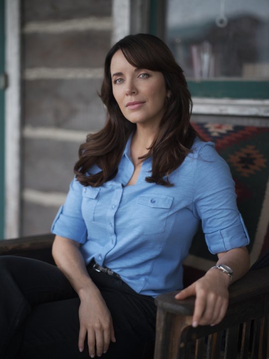 Promo image of Michelle Morgan as Lou Morris